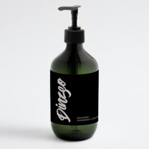 DINZEO Bodywash Peppermint & Dark Cedar